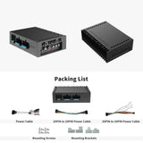 ATOTO CA-AEC01 4-Ch Car Amp - 400W Max, Class A/B, 2/4 Ohm, for Select ATOTO Stereos