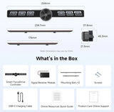 ATOTO AC-44F20 Wireless Car Stereo Remote Control with Backlit Keys, Flexible Mounting & Customizable Button, Compatible with A6, A5L, S8 (Except S8 PN), X10, V10 and Other SWC-Learning Models