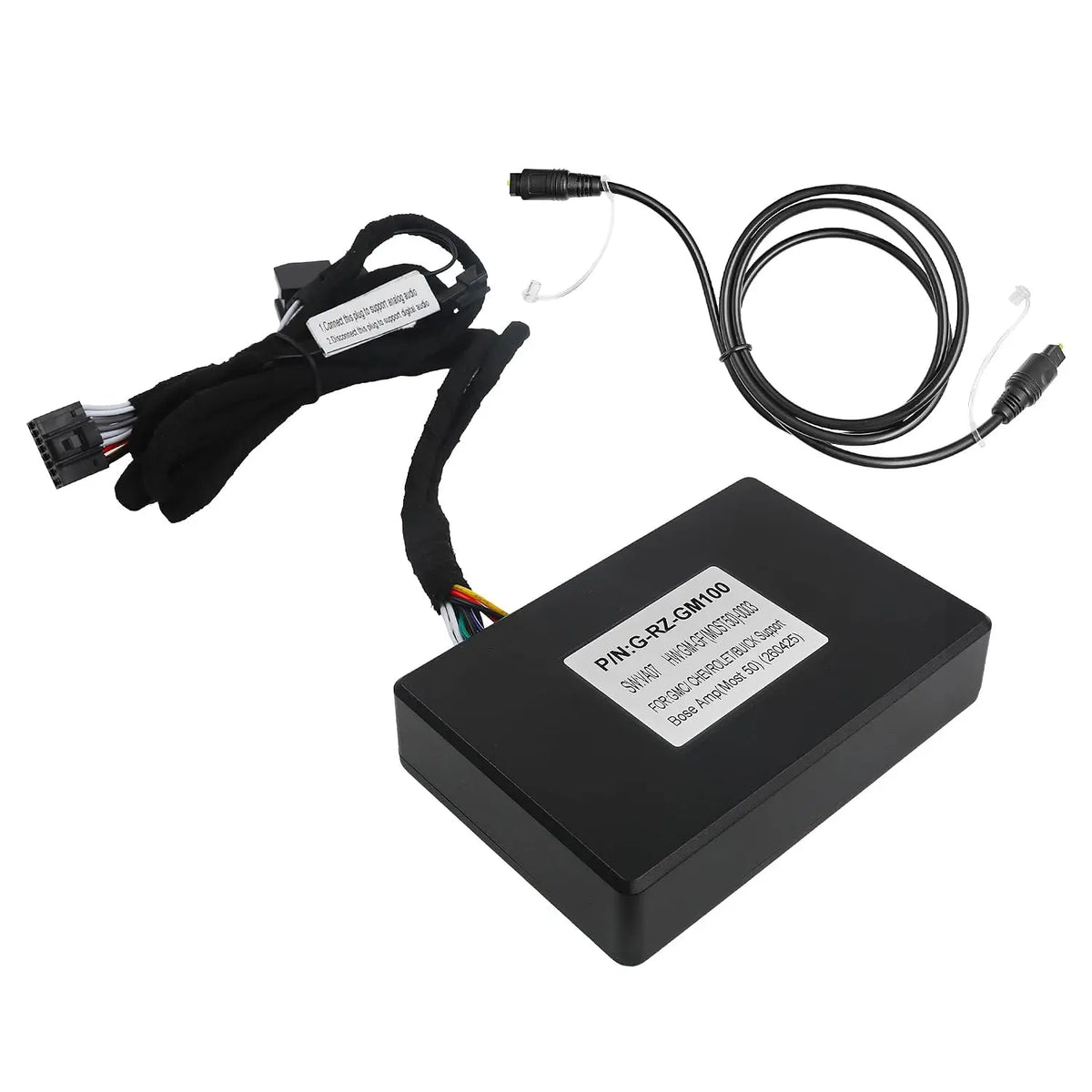 ATOTO AC-GM100 MOST50 Amp Retention Interface for GMC, Chevrolet & Buick with OEM Bose Amplifier, Compatible with Silverado & Sierra