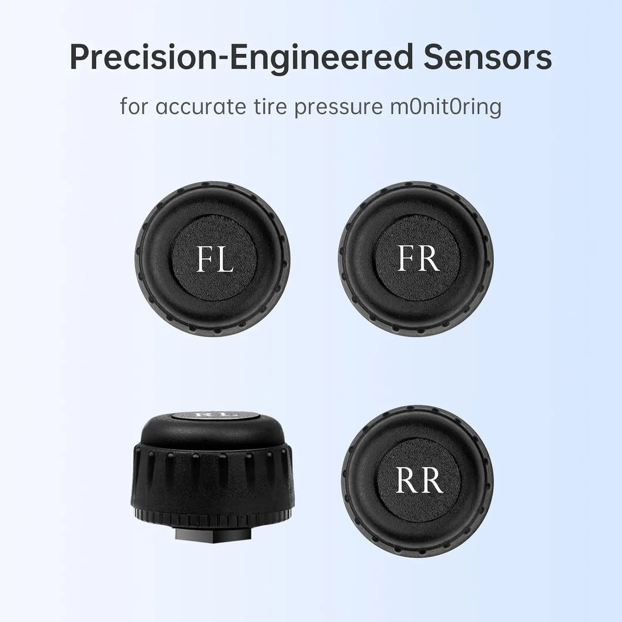 ATOTO AC-UTP1 USB TPMS Sensori Pressione Pneumatici Esterni, Compatibile con ATOTO A5/A6/S8/P9/X10