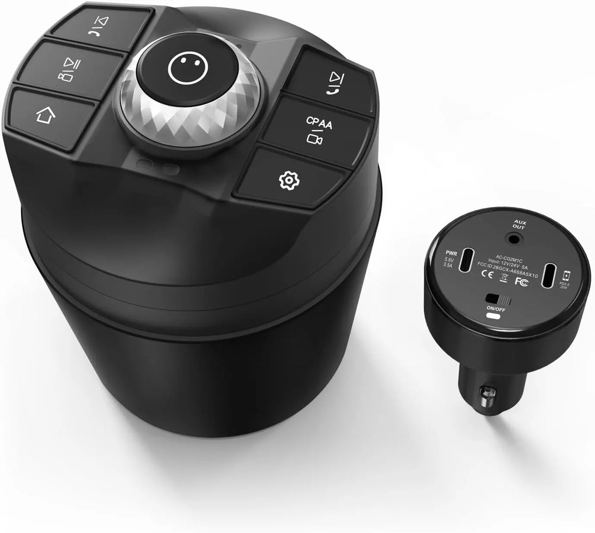 ATOTO AC-CG2M3CB, P9 Universal Car Cigarette Lighter - 12V/24V Compatible, Easy Install, Durable Design