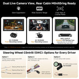 ATOTO S8G2A74MS 7" QLED Double Din Android Car Stereo & 1080P Front Camera, 4G+32G, Smart AI Chat, Wireless CarPlay & Android Auto, Dash Cam, Built-in 4G, Dual Bluetooth, WiFi/USB