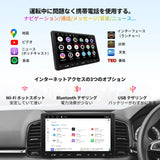 ATOTO A6PF 9インチ 2DIN ディスプレイオーディオ Android カーナビ
