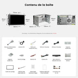 ATOTO S84G2B7P 7" Autoradio Android 2 DIN, CarPlay et Android Auto sans Fil, DSP Hi-Fi avec Sorties 4V, Chat IA, Suivi GPS, WiFi/Bluetooth/USB, 4G+64G