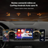 ATOTO S8G2099UN 9" Double Din Android Autoradio con telecamere 1080P, Schermo QLED, CarPlay/Android Auto Wireless, 4G LTE, Wi-Fi, Bluetooth, GPS & AI