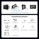 ATOTO F7G211WE Radio Coche 2 DIN de 10,1", Apple CarPlay Inalámbrico y Android Auto Inalámbrico, Pantalla Táctil QLED, DSP, Bluetooth, LRV, MirrorLink, Control del Volante, AUX, Radio FM/AM