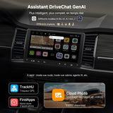 ATOTO S8G2094MS 9" 2 Din Radio coche Android con cámaras frontal y trasera 1080P, pantalla QLED táctil, CarPlay/Android Auto inalámbricos, 4G, Wi-Fi, BT, USB, DSP, AMP, SUB, GPS, AI