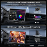 ATOTO 14.1" QLED X10G141E Autoradio Android avec GPS intégré, 1DIN & 2DIN, 8G+128G, Écran Flexview, Audio 7.1.2 CH, 4G LTE, EQ 36B, CarPlay & Android Auto sans Fil, HDMI IN