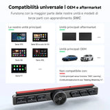 ATOTO AC-44F20 Wireless Car Stereo Remote Control with Backlit Keys, Flexible Mounting & Customizable Button, Compatible with A6, A5L, S8 (Except S8 PN), X10, V10 and Other SWC-Learning Models