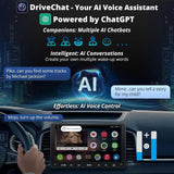 ATOTO A6G209PF 9" Double Din Car Stereo, Touchscreen, Wireless CarPlay and Android Auto, Dual Bluetooth, GPS Tracking and Navigation, WiFi/BT/USB Tethering, HD Live Rearview, DSP, SCVC, 2G+32G