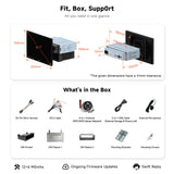 ATOTO S8G1104MS 10" Single Din & Double Din Car Stereo, Floating Display, 4G+32G, 4G LTE, Wireless CarPlay and Android Auto, Dual Bluetooth, AI-Powered, Android Radio