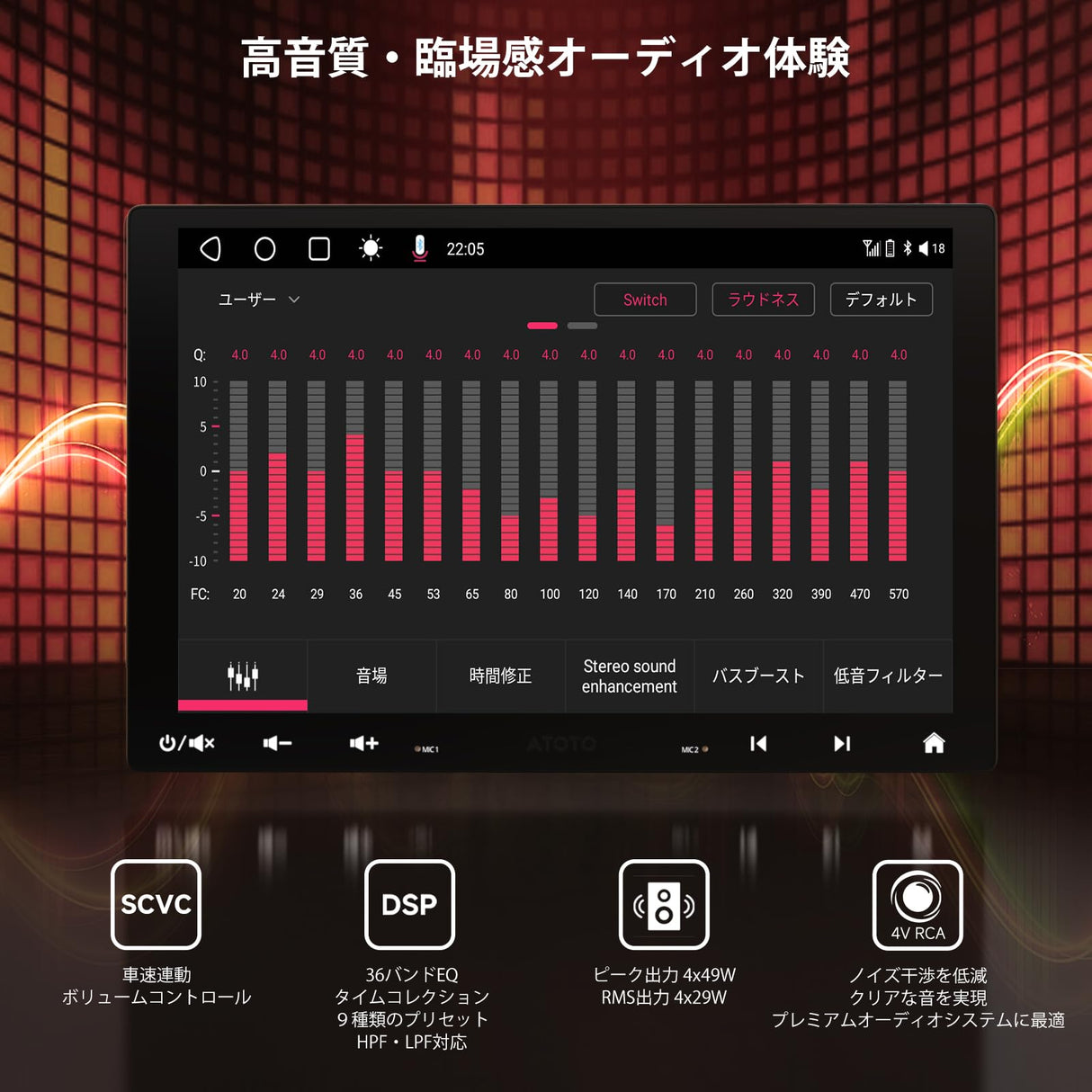 ATOTOMOVE ワイヤレスCarPlayアダプター S8G1109UN-A 1