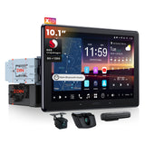 ATOTO X10G110E-R3 10.1インチ AI Android ディスプレイオーディオ（1DIN/2DIN対応）2カメラ同時録画・無線CarPlay/Android Auto・4G LTE SIM対応・7.1.2ch/36バンドEQ・HDMI入力・ハイボルトRCA・8G+128G・デュアルBluetooth
