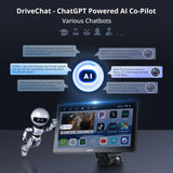 ATOTO 9" Portable Car Stereo with Bluetooth, Wi-Fi, Wireless CarPlay & Android Auto, MirrorLink, GPS Tracking, Multimedia Audio Player