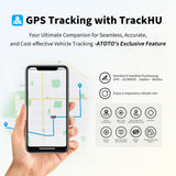 ATOTO S8 Premium Double-DIN Android Car Stereo Receiver, Wireless CarPlay & Android Auto, 7inch QLED Display, Split Screen, Dual Bluetooth with aptX HD, HD Rearview with LRV, SCVC and More, S8G2B74PM