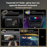 ATOTO S8G2094MS 9" 2 Din Radio coche Android con cámaras frontal y trasera 1080P, pantalla QLED táctil, CarPlay/Android Auto inalámbricos, 4G, Wi-Fi, BT, USB, DSP, AMP, SUB, GPS, AI