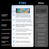 ATOTO F7G1A6WE-S01 Radio de Coche 1 DIN 6,28" con Pantalla Táctil, Apple CarPlay y Android Auto Inalámbricos