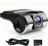 ATOTO AC-44P5 HD 720P フロントDVRカメラ、140°の広視野角、最大128GBのストレージに対応、ATOTO F7WEシリーズの一部モデルのみに対応