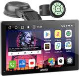 ATOTO 7" GPS Per Auto – QLED, Doppio Bluetooth, 4+32G, Wireless CarPlay & Android Auto, MirrorLink, 4G LTE, HDMI, Sensore di Luminosità Automatico, Tracciamento GPS, Autostereo Portatile Android