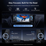 ATOTO A5LG1A5T 5" Single Din Bluetooth Car Stereo with Front Dashcam & Backup Camera, Wireless CarPlay/Android Auto, GPS, Wi-Fi, USB Fast Charging, AUX/SD