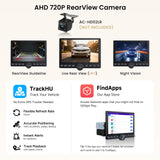 ATOTOOUT Single/Double Din Car Stereo - 10.1" QLED Floating Touchscreen w/Button, Wireless CarPlay/Android Auto, Wi-Fi/Bluetooth/USB Tethering, AI/DSP/RCA/GPS/Dual-HDMI, Spilt-screen/MirrorLink,2G+32G