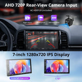 ATOTO A5LG2A7T 7" Android Double Din Car Stereo with Backup Camera, Wireless CarPlay & Android Auto, Wi-Fi/BT/USB Tethering, Built-in DSP, Bluetooth, PhoneLink, FM/AM/TF, 2G+32G