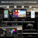 ATOTO S8G1104MS 1 Din & 2 Din Android Autoradio 10,1" Floating Touch Display, ChatGPT Voice Control, 4G LTE & 4G+32G, Wireless CarPlay & Android Auto, Dual Bluetooth, 36-Band EQ & DSP, SCVC/LRV