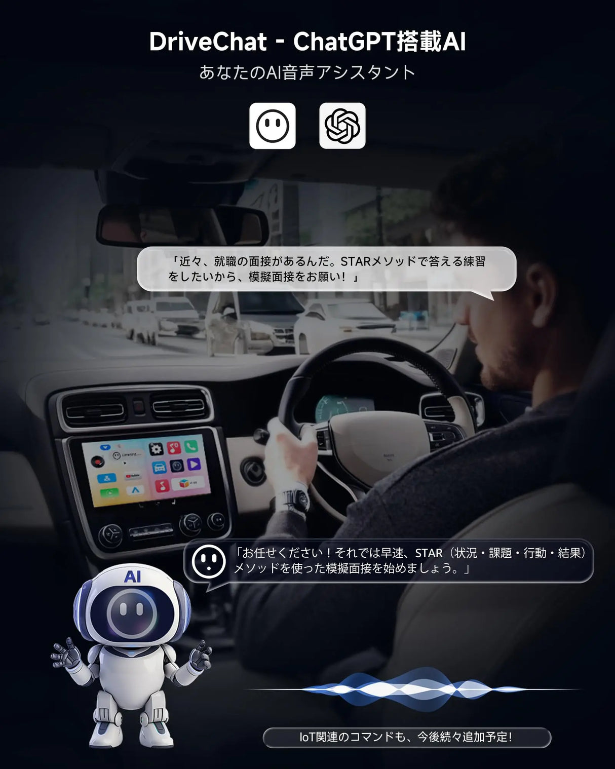 ATOTO CB4CT ワイヤレスアダプター AI Box CarPlay/Android Auto・動画