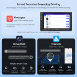 ATOTO A5LG2A7T 7" Double Din Car Stereo, Touchscreen Digital Media Receiver, 2G+32G, Wireless CarPlay & Android Auto, WiFi/BT Tethering, 24-Band EQ DSP, Bluetooth, MirrorLink, FM, USB, TF
