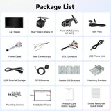 ATOTO A5LG2B7T-S12 7" Android Double Din Car Stereo with Backup Camera & DVR Dashcam, Wireless CarPlay & Android Auto, GPS Navigation, Wi-Fi/BT/USB, 24-Band EQ DSP, LRV, MirrorLink (Refurbished)