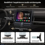 ATOTO A5LG110PT-S01 10,1" Autoradio Android avec Caméra de Recul, CarPlay et Android Auto sans Fil, Écran Flottant FlexView 1 DIN et 2 DIN, ChatGPT AI, Wi-Fi/Bluetooth/USB, EQ/DSP/RDS