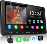 ATOTO A5LG211T Autoradio 2 DIN 10 Pouces avec Caméra de Recul, Android, Écran Tactile, 2G+32G, GPS, Partage de Connexion WiFi/BT/USB, Android Auto & CarPlay sans Fil, MirrorLink, DSP, FM/RDS/TF