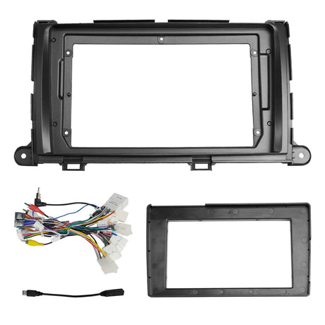 YOFUNG AC-TYSN01X-ST Installation Mounting Dash Kit for Toyota Sienna 2011-2014, Only Compatible with ATOTO IAH09D-Style Car Stereo