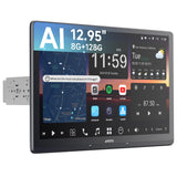 ATOTO X10G129E 12,9" Autoradio 1 Din con Schermo Flottante QLED, Navigatore Integrato, CarPlay & Android Auto Senza Fili, 8+128GB, 4G LTE, Doppio Telefono, Doppio Bluetooth, GPS Tracking e Assistente Vocale AI
