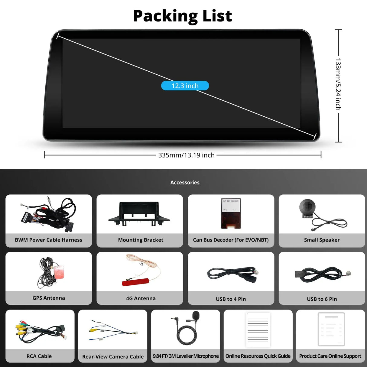 ATOTO S8BMX1512B8PN  12,3"Autoradio Bluetooth, CarPlay, Android Auto Wireless, Navigatore, DriveChat AI, 2 BT, 4G LTE – Compatibile con BMW X1 F48 NBT (2016-2017), Mantiene Funzioni Originali