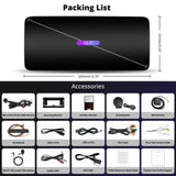 ATOTO S8MBGA412C8PN 12,3 インチ オートラジオ Bluetooth、メルセデスベンツ A W176 / GLA X156 NTG4.5/4.7 2013-2015 と互換性あり、CarPlay、Android Auto、Navigatore GPS、AI、4G LTE、Mantiene Tutte le Funzionalità Originali