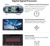 ATOTO S8G2A74MS 7" Double Din Car Stereo, QLED Touchscreen, Wireless CarPlay & Android Auto, 4+32G, Built-in 4G LTE, Dual Bluetooth, Split-Screen Display, WiFi/BT/USB Tethering, GPS Tracking, HD Live Rear View & SCVC