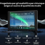 ATOTO X10G125E-R3 12,5" QLED 1 DIN & 2 DIN Android Autoradio con 2 Dashcam, Schermo Flexview, 8G+128G, CarPlay & Android Auto Wireless, Audio 7.1.2CH, 4G LTE, Wi-Fi Dual Band, EQ 36-B