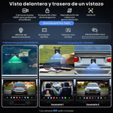 ATOTO X10G129E 12,9" Radio 1 DIN con Pantalla Flotante QLED, 8+128GB, 4G LTE, CarPlay y Android Auto Inalámbricos, Doble Teléfono, Doble Bluetooth, 36B-EQ, SCVC y Asistente de Voz AI