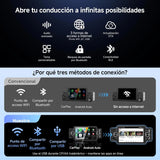 ATOTO A5LG1A5T 5" Android Radio Coche 1 DIN con CarPlay y Android Auto inalámbrico, Touchscreen, WiFi/BT/USB, FM/AM/RDS, MirrorLink, GPS, LRV