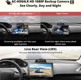 ATOTO 7" Portable Sat Nav with Wireless CarPlay & Android Auto, 4+32G, 1080P Reverse Camera, QLED Touchscreen, 4G LTE, GPS Navigation, WiFi, Dual Bluetooth, Auto-Dimming, SWC, AUX & USB