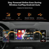 ATOTO S8G2A79UN Autoradio 2 DIN 7" QLED, CarPlay Wireless, Android Auto, Assistente Vocale AI, Tracciamento GPS, VSV & LRV, 4G LTE Integrato, 6G+128G, 2 Bluetooth
