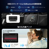 ATOTO A6G2C7PF 7インチ 2Din ディスプレイオーディオ バックカメラ付き、Androidナビ、8コア 2G+32G、QLED HDタッチスクリーン、DSP 36バンドEQ、ワイヤレスCarPlay＆Android Auto、MirrorLink、GPSナビ、Wi-Fi/デュアルBluetooth