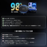ATOTO CB6ワイヤレスワイヤレス：無制限CarPlayをワイヤレスCarPlayおよびワイヤレスAndroid Autoに変換、AIボイスドングル、GPSトラッキング、8GB+128GB対応、互換アプリ、銀