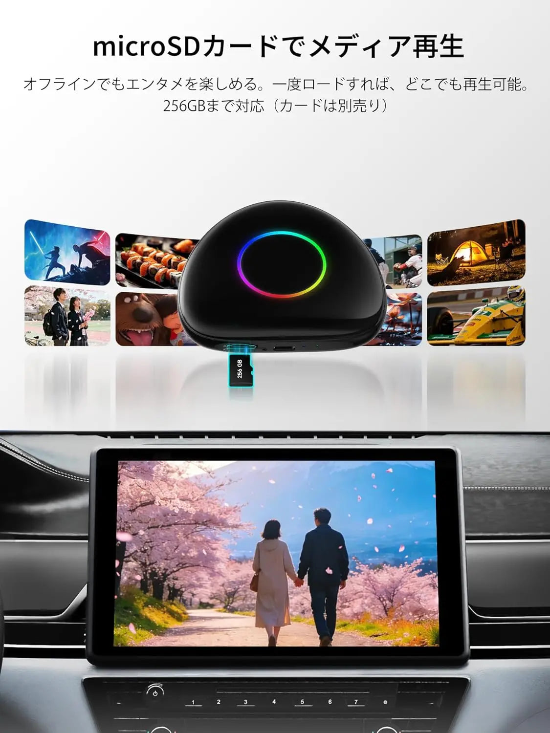 ATOTO CarWave CB6 ワイヤレスアダプター Magic Box、ワイヤレス ATOTO CarWave CB6 ワイヤレスアダプター Magic Box、ワイヤレス
