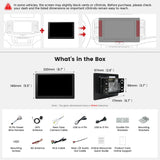 ATOTO A7G209PKL 9" QLED Android 13 Double DIN Car Stereo, 4G LTE, 4GB+64GB Octa-Core Head Unit, Wireless CarPlay & Android Auto, AI Chat & GPS Tracking, SCVC, Hi-Fi DSP with 4V Pre-Outs, Backup Camera Support