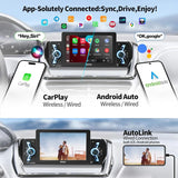 ATOTO F7WE 5inch Single Din Car Stereo Receivers, Wireless CarPlay & Wireless Android Auto, Bluetooth 5.3 IPS Touch Screen Car Radio &DBEF Tech, FM/AM/USB, Phone Link, Voice Assistant, F7G1A5WE-2024