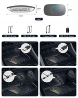 ATOTO CB4CT Android Box【AI Box ワイヤレスアダプター】CarPlay・Android Auto対応 2GB+16GB 動画配信対応（YouTube/Hulu/Spotify） 車載マルチメディアボックス デュアルWi-Fi・デュアルBluetooth AIアシスタント HDMI出力 USB対応 プラグ＆プレイ OTAアップデート OBD II搭載 モデル