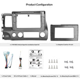 YOFUNG AC-HDCVC03X-ST Installation Mounting Dash Kit for Honda Civic 2006–2011, Only Compatible with ATOTO IAH09D-Style Car Stereo