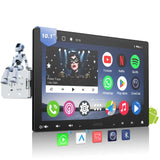 ATOTO A6G110PF 10.1" 8-Core Android Single & Double Din Car Audio, Wireless CarPlay & Android Auto, Floating QLED Touchscreen, ChatGPT, GPS Tracker, 2+32G, Dual Bluetooth, WiFi/BT/USB